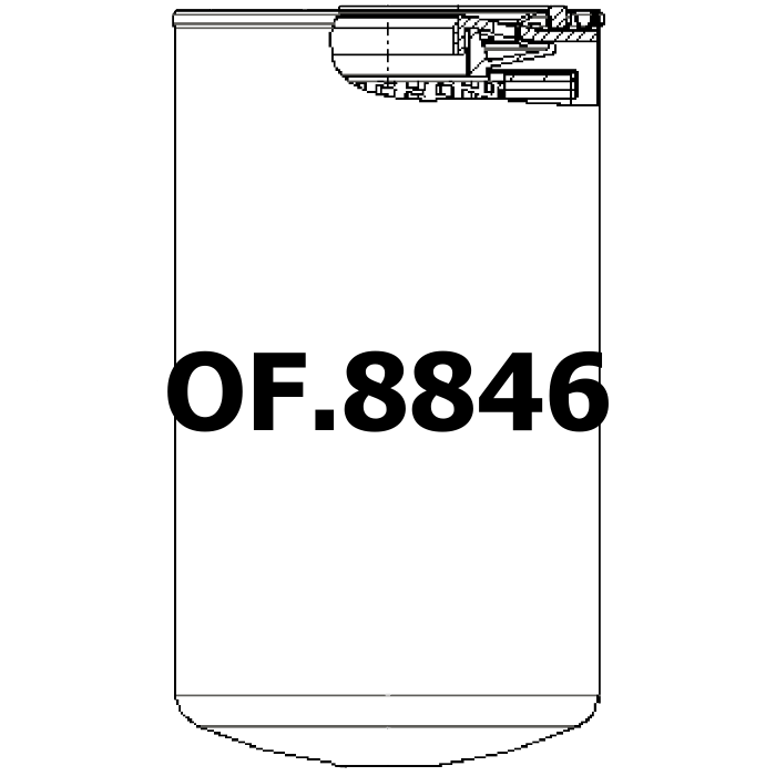 Side of Filtrec A221G03BM - Oil Filter