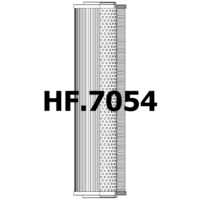 Side of Filtrec D530C25A - Filtros Hidraulicos