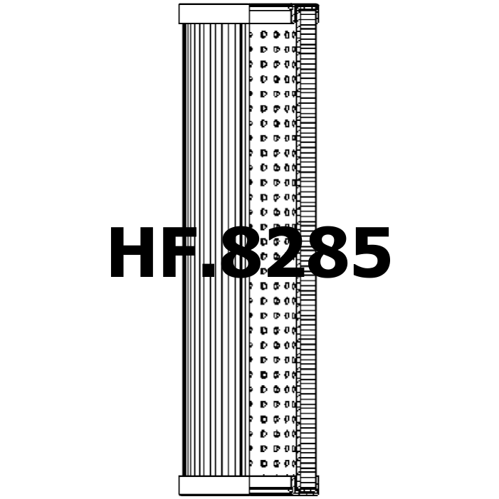 Side of Filtrec D640G10V - Hydraulic Filter