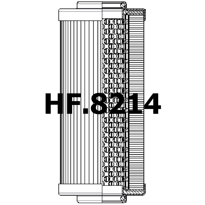 Side of Filtrec D661G03AV - Hydraulic Filter