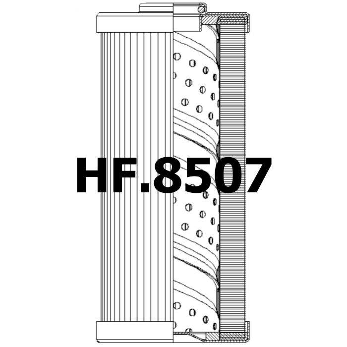 Side of Filtrec D910G10A - Hydraulic Filter