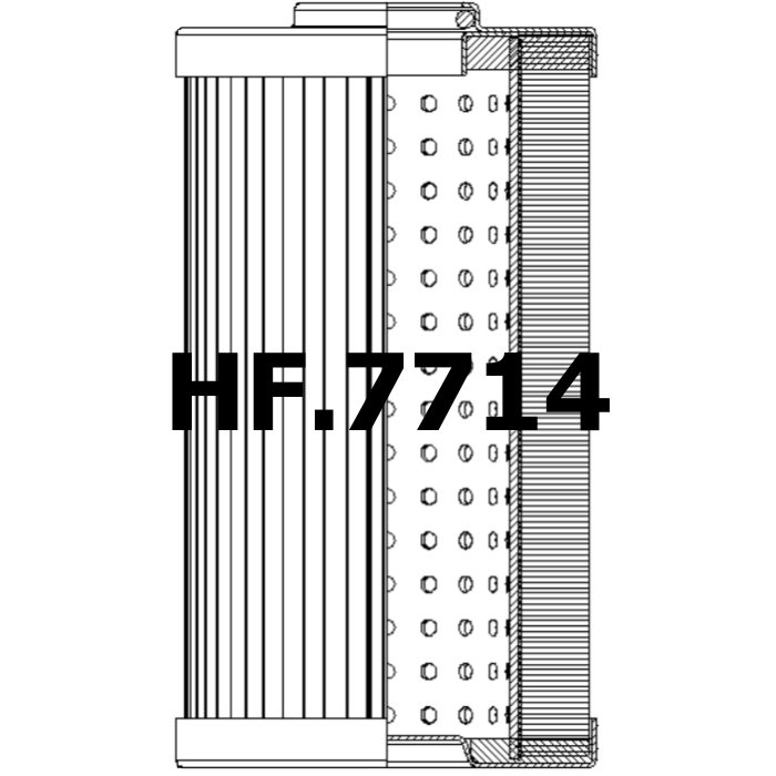 Side of Filtrec DMD034K10B - Hydraulic Filter