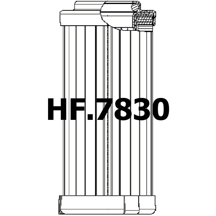 Side of Filtrec DMD149D10B - Hydraulic Filter