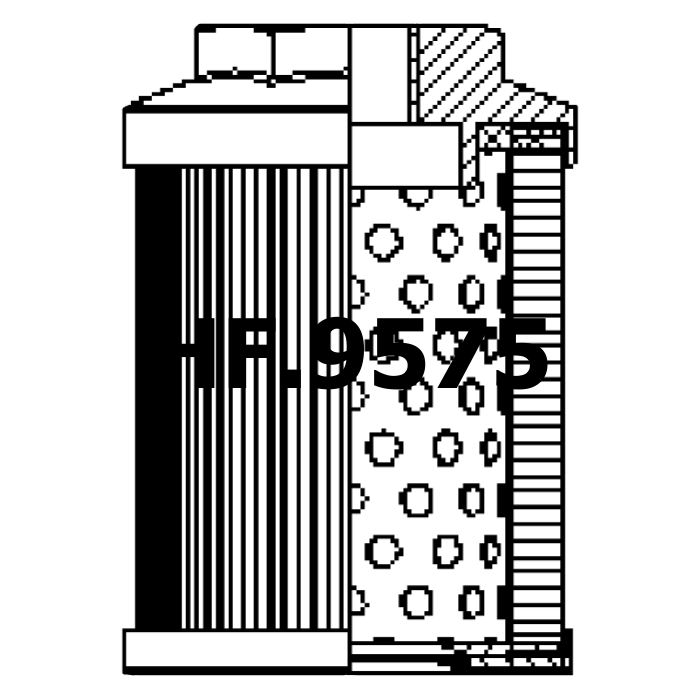 Side of Filtrec FS173B6T125 - Hydraulic Filter