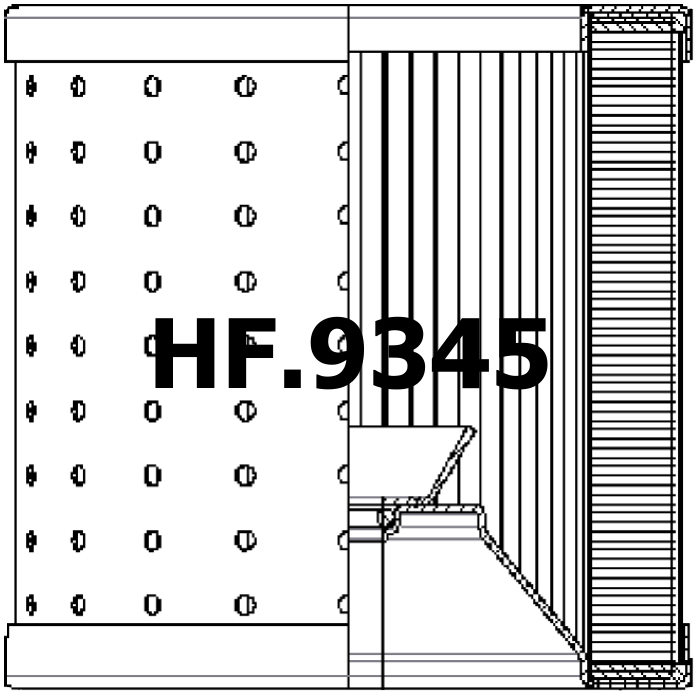 Side of Filtrec R721G03V - Filtros Hidraulicos