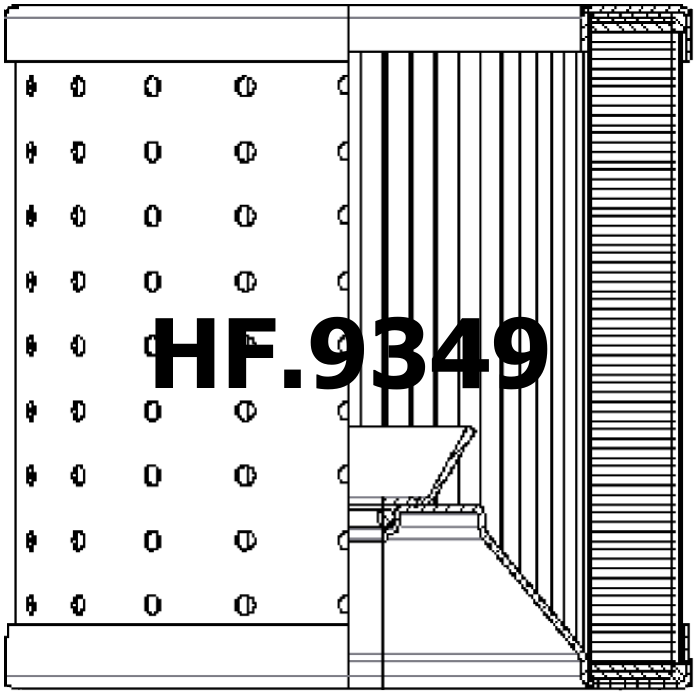 Side of Filtrec R721G10V - Filtros Hidraulicos