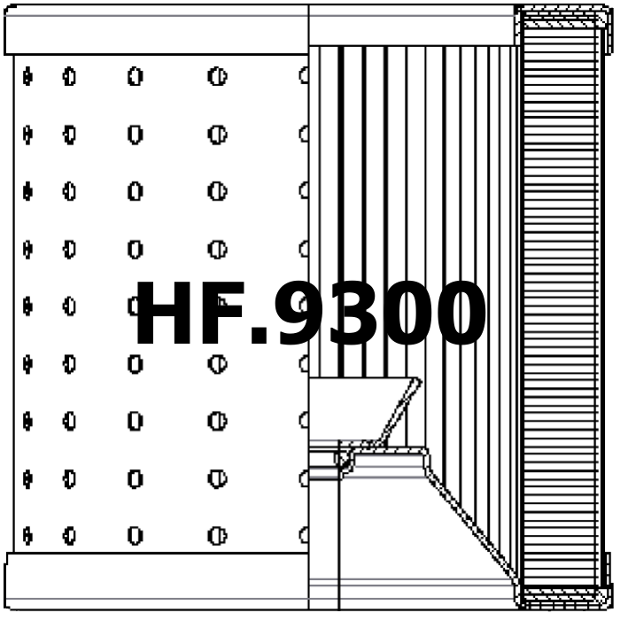 Side of Filtrec R723G03 - Hydraulic Filter