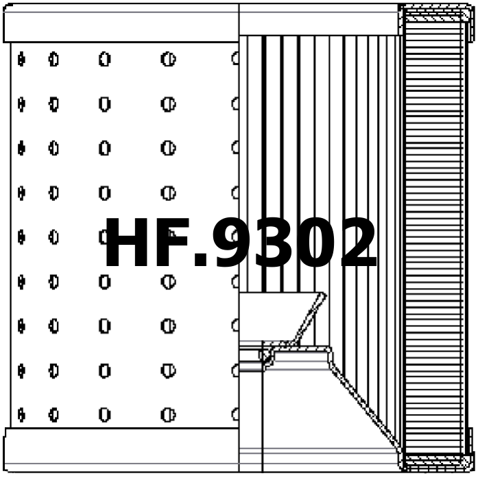 Side of Filtrec R723G10 - Filtros Hidraulicos