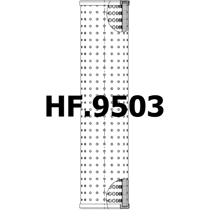 Side of Filtrec S610T100 - Hydraulic Filter