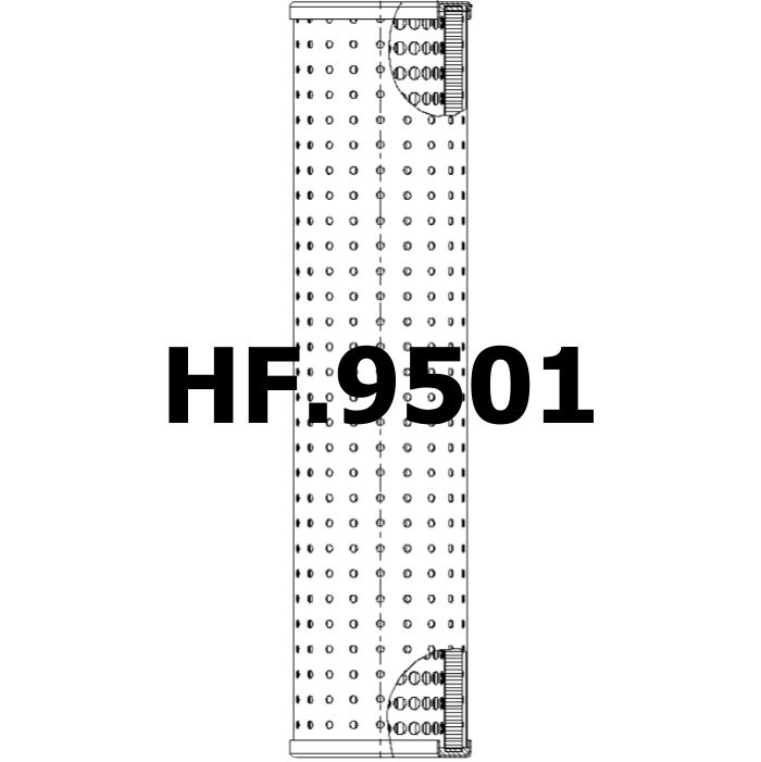 Side of Filtrec S610T40 - Filtro idraulico