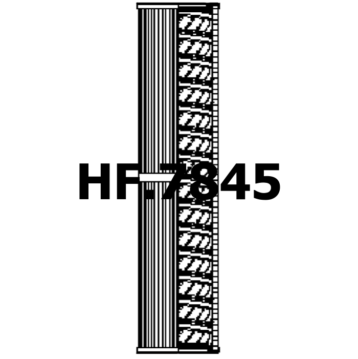 Side of Fleetguard HF30431 - Filtro idraulico