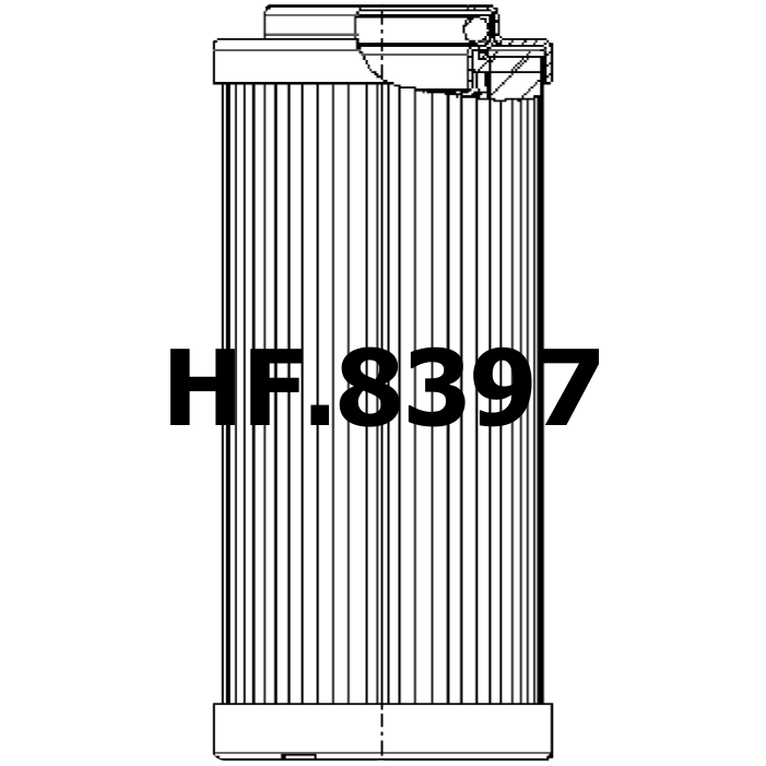 Side of Fleetguard-ST ST2195 - Hydraulic Filter