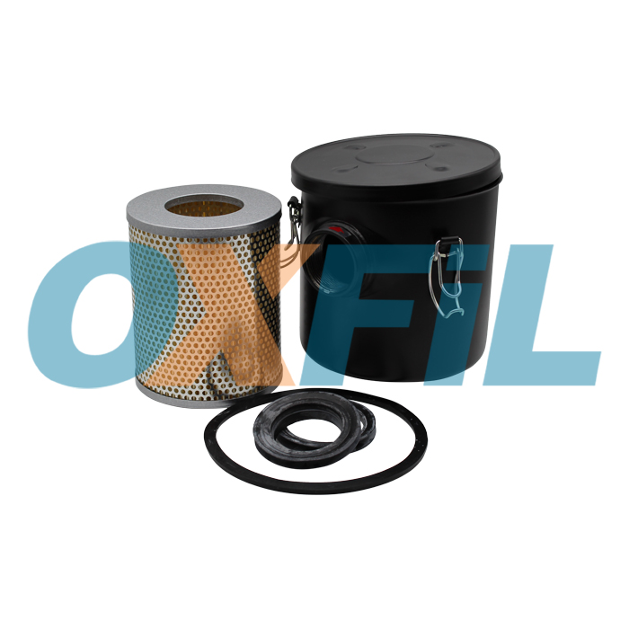 Bottom of FPZ FV 5 - Vacuum Filter Housing