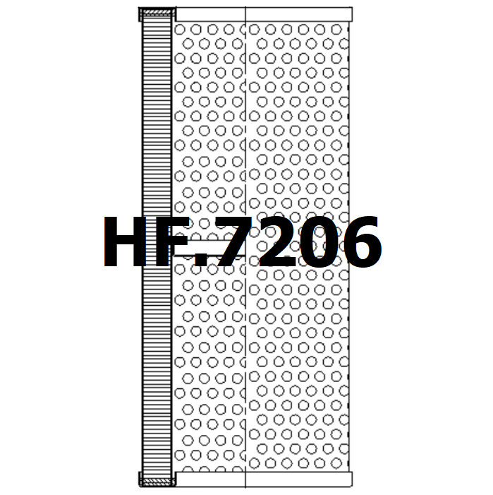 Side of Gonher G152 - Hydraulic Filter