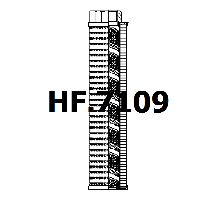 Side of Haprag SC110V40 - Hydraulic Filter