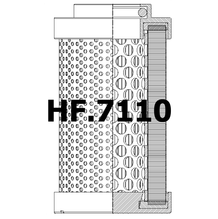 Side of Haprag SC200V40 - Hydraulic Filter