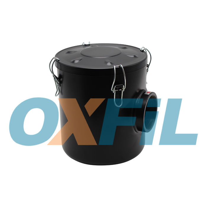 Side of HiFi Filter PV 536-01 - Vacuum Filter Housing