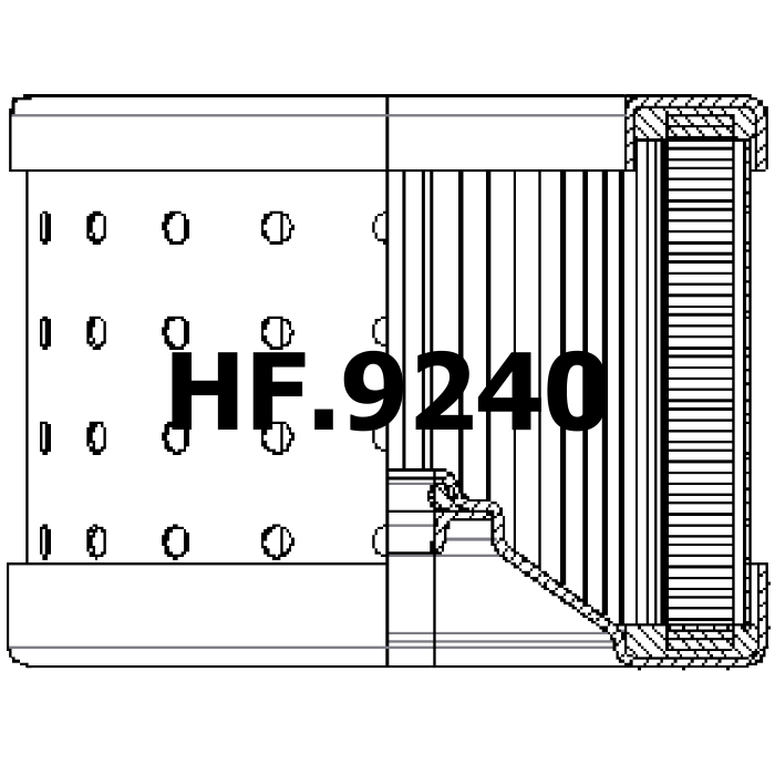 Side of HiFi Filter SH 53001 - Filtro Hidráulico