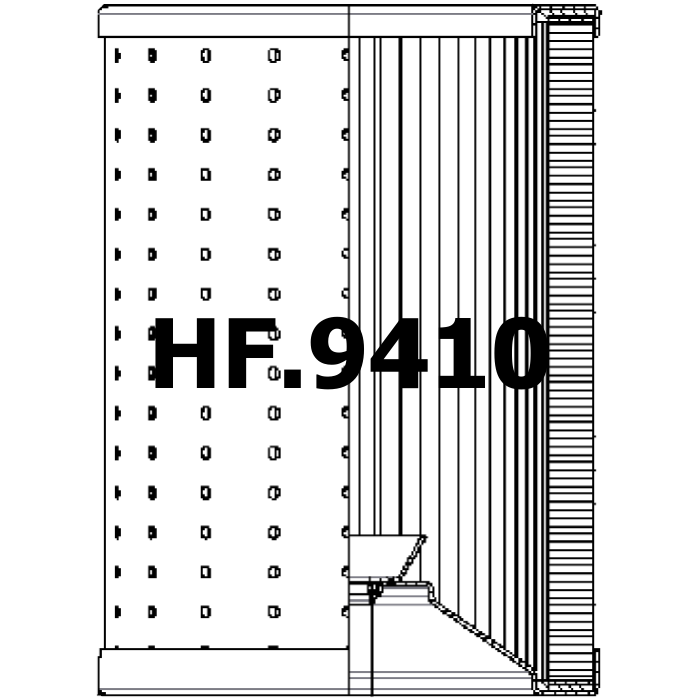 Side of HiFi Filter SH 53041 - Filtros Hidraulicos
