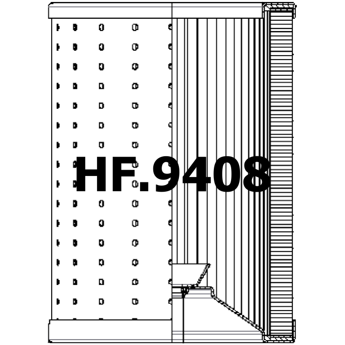 Side of HiFi Filter SH 53053 - Hydraulic Filter