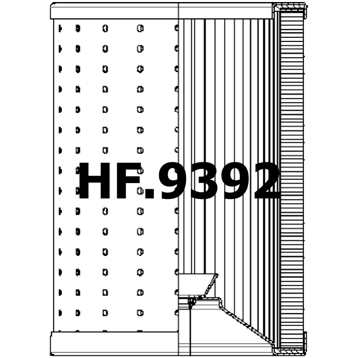 Side of HiFi Filter SH 53056 - Filtros Hidraulicos