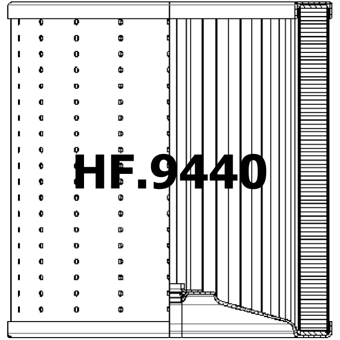 Side of HiFi Filter SH 53064 - Hydraulic Filter