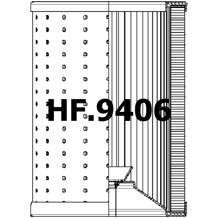 Side of HiFi Filter SH 53123 - Hydraulic Filter