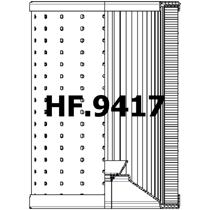 Side of HiFi Filter SH 53181 - Hydraulic Filter