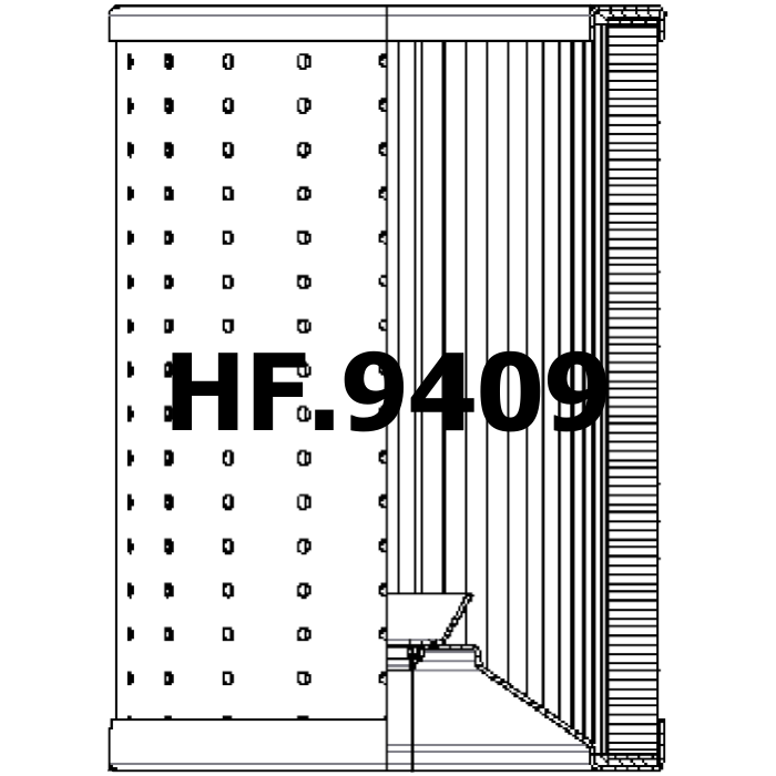 Side of HiFi Filter SH 53216 - Filtros Hidraulicos