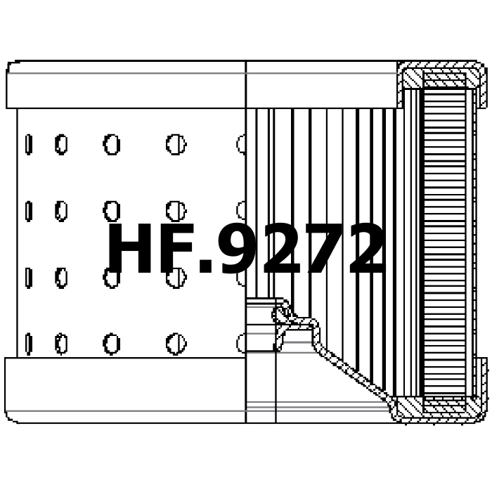 Side of HiFi Filter SH 53225 - Filtros Hidraulicos