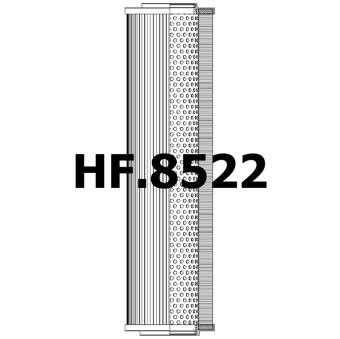 Side of HiFi Filter SH 53272 - Hydraulic Filter