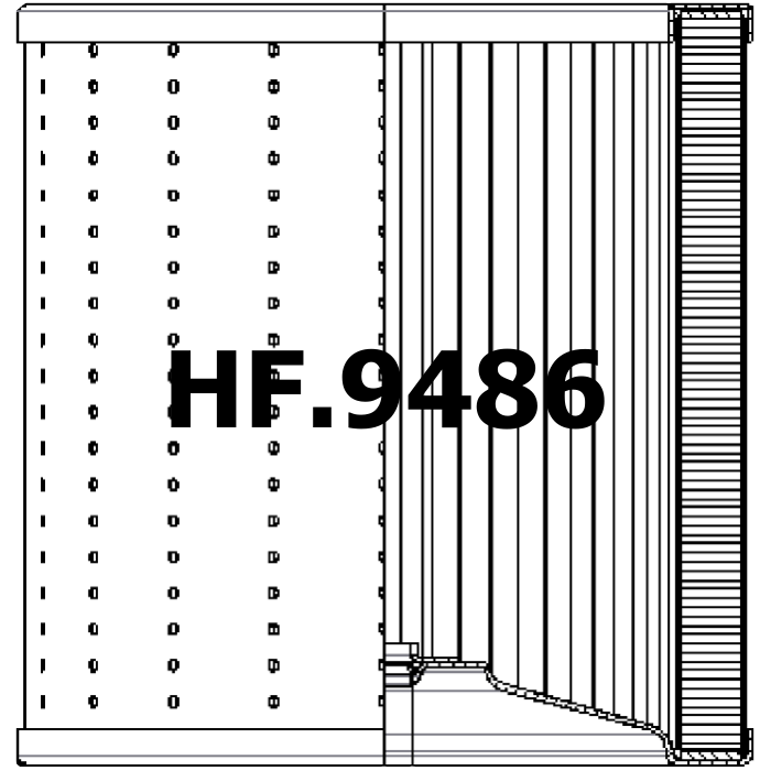Side of HiFi Filter SH 53313 - Filtro idraulico