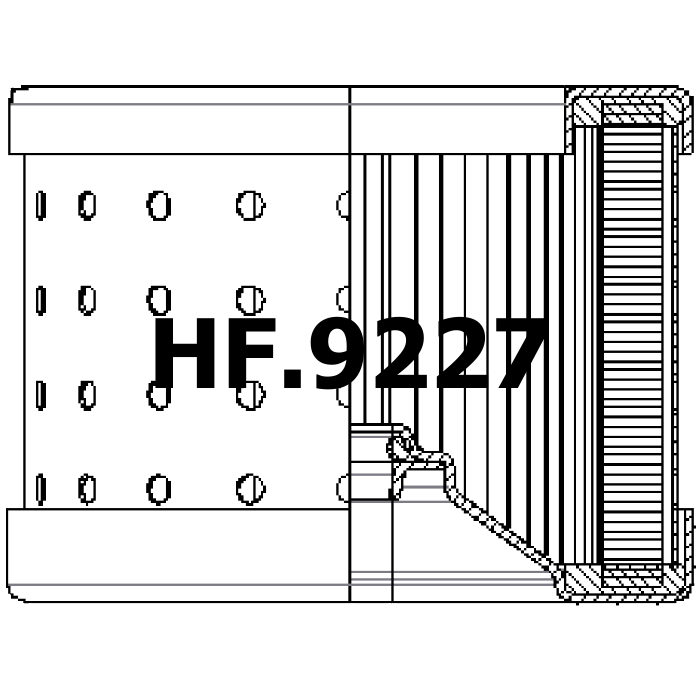 Side of HiFi Filter SH 55119 - Filtro Hidráulico