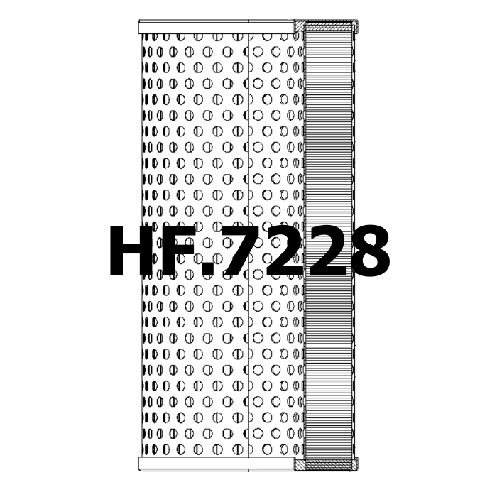 Side of HiFi Filter SH 60137 - Hydraulic Filter