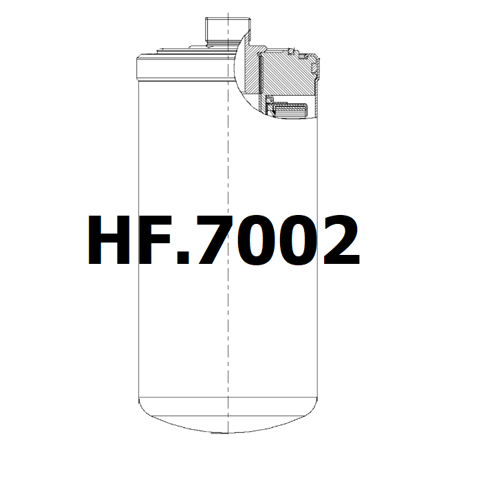 Side of HiFi Filter SH 62023 - Hydraulic Filter