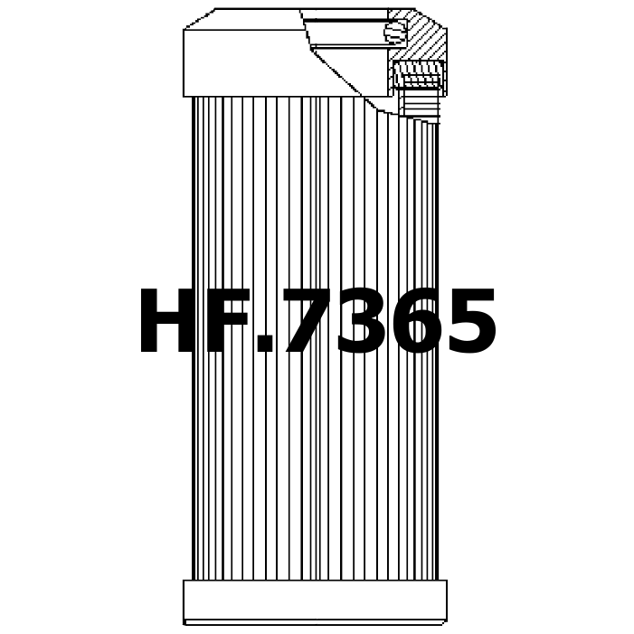 Side of HiFi Filter SH 63138 - Hydraulic Filter
