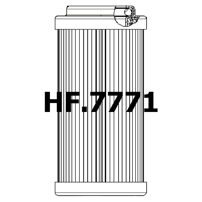 Side of HiFi Filter SH 64047 - Hydraulic Filter
