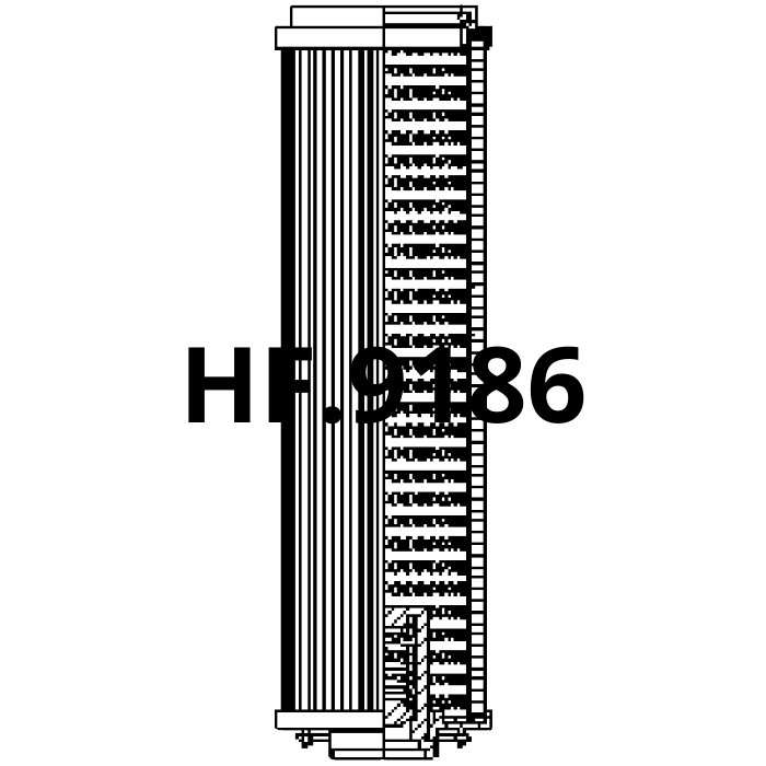 Side of HiFi Filter SH 74173 - Filtro Hidráulico