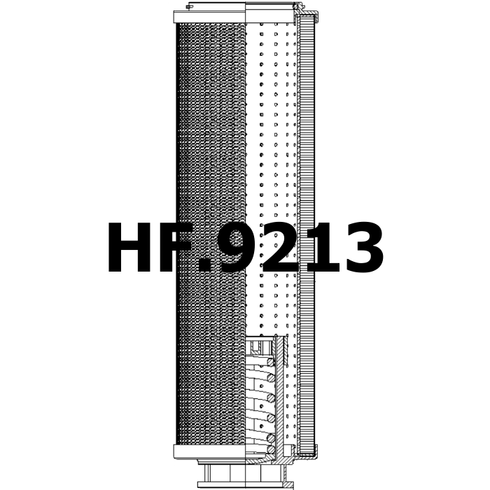 Side of HiFi Filter SH 74380 - Hydraulic Filter
