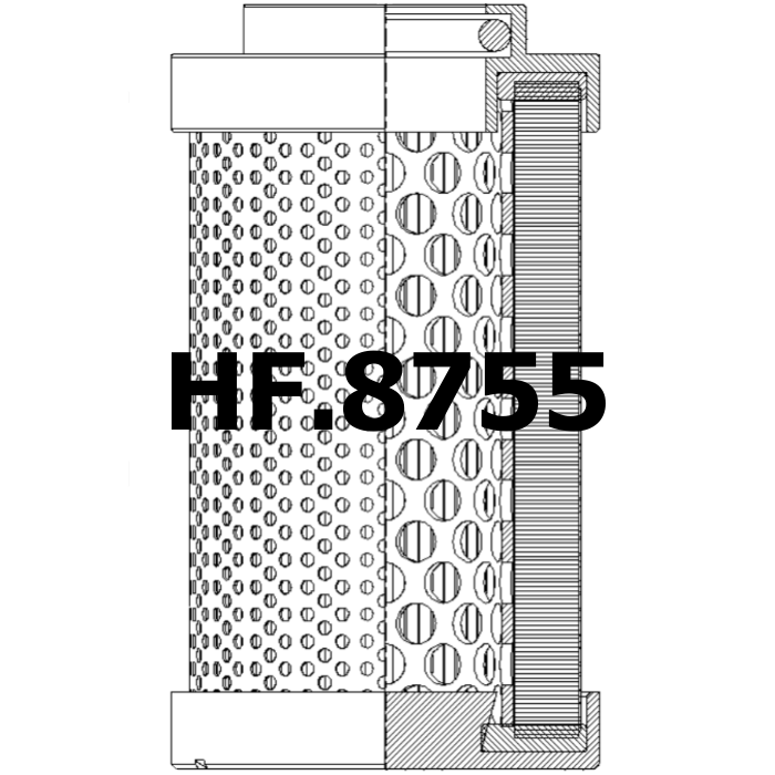 Side of HiFi Filter SH 75031 V - Hydraulic Filter