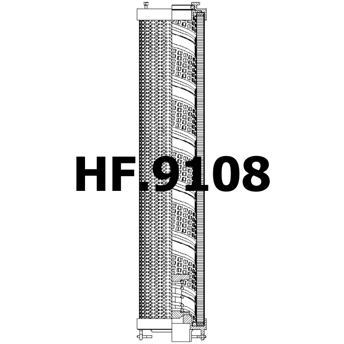 Side of Hy-Pro HP16RNL86MSB - Hydraulikfilter