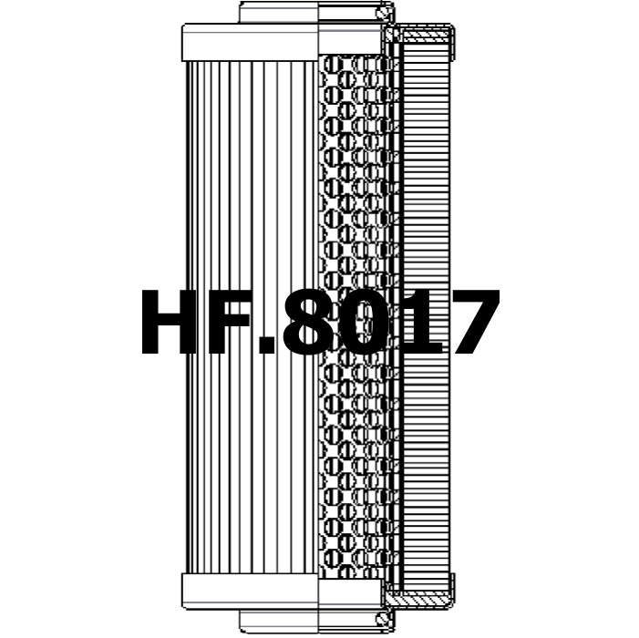 Side of Hy-Pro HP80L425MVDOE - Hydraulic Filter