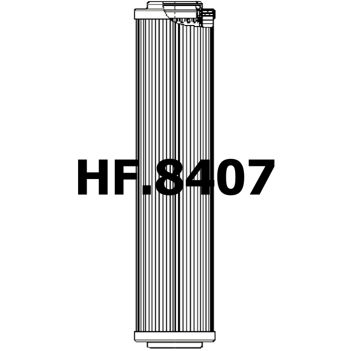 Side of Hydac 0040RN025BN3HC - Hydraulic Filter