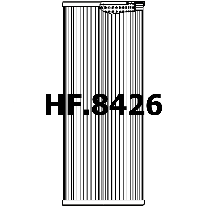 Side of Hydac 0160RN005BN - Hydraulic Filter