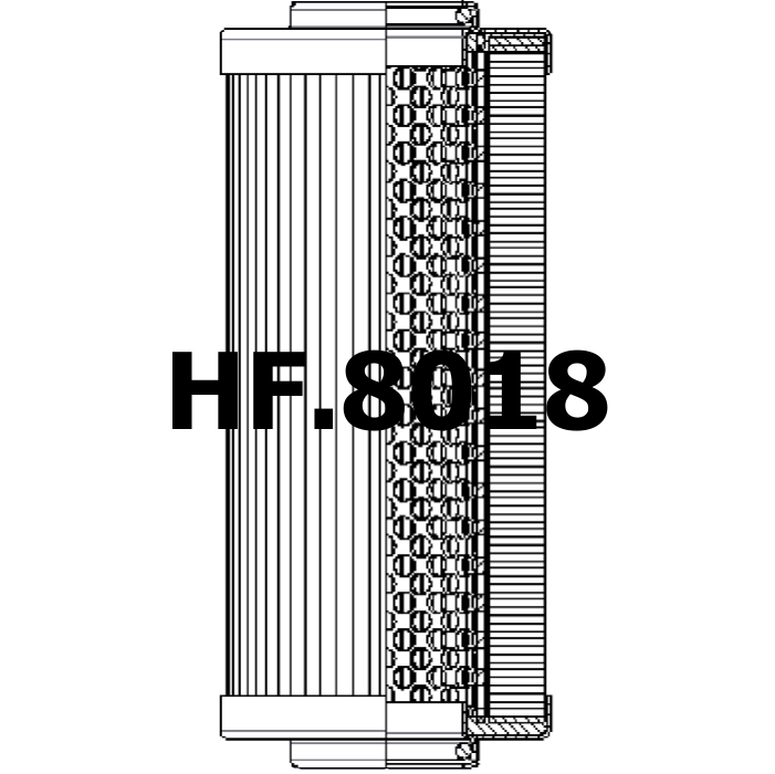 Side of Hydac 10508R03BN - Filtro idraulico
