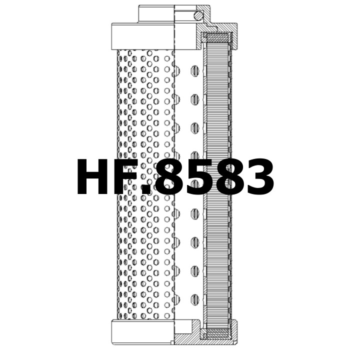 Side of Hydac 1260880 - Hydraulic Filter