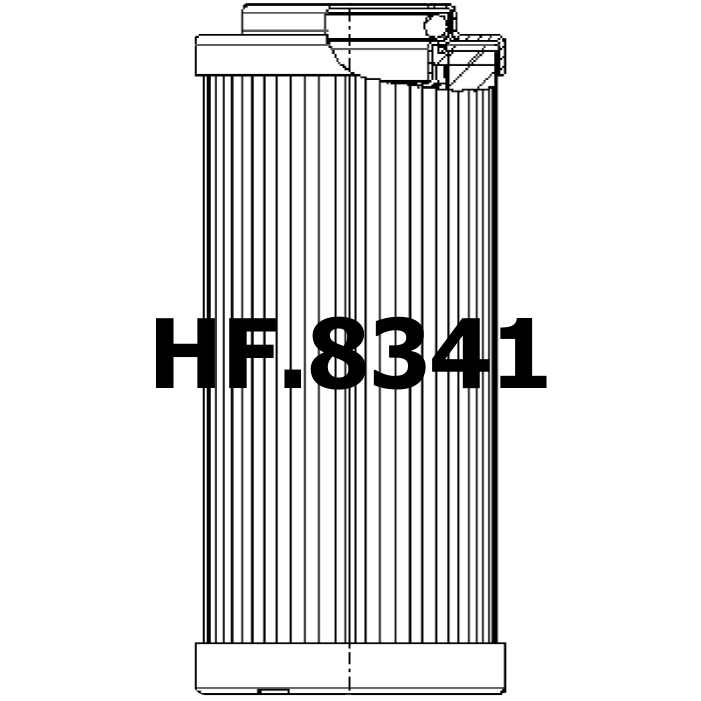 Side of Hydac 1268872 - Hydraulic Filter