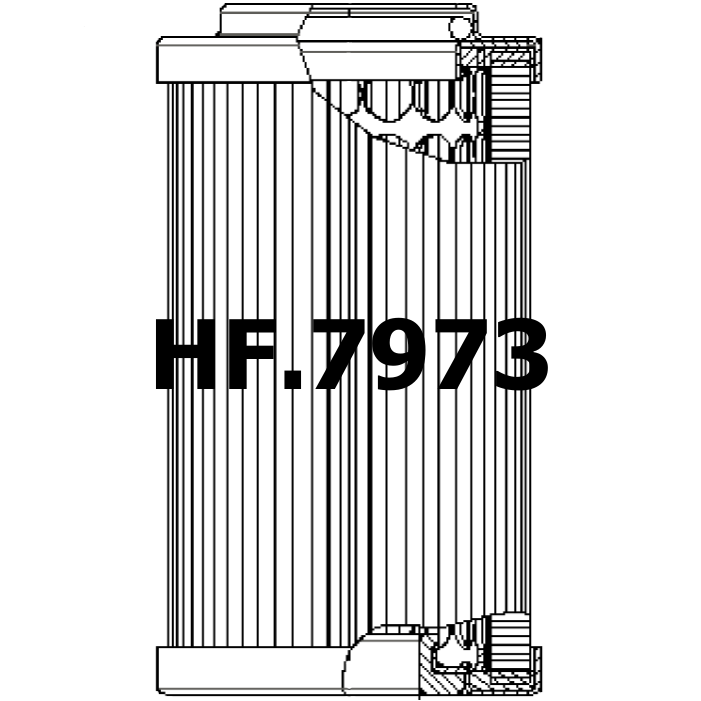Side of Hydac 1269186 - Hydraulic Filter