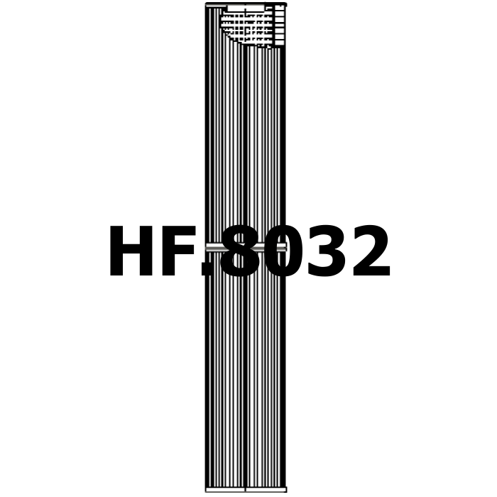 Side of Hydac 1269219 - Hydraulic Filter