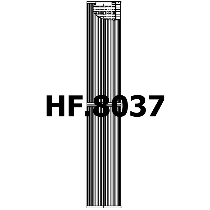 Side of Hydac 1269222 - Hydraulic Filter